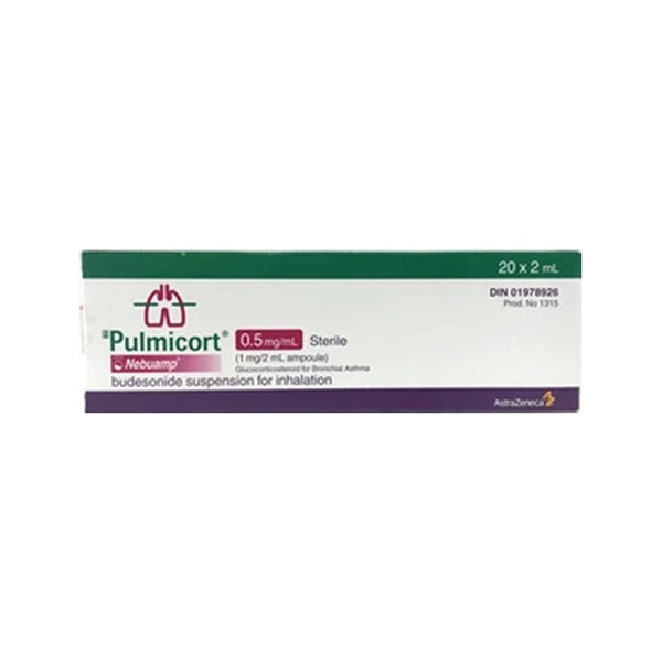 Pulmicort 0.5mg/ml Suspension 2ml 20's
