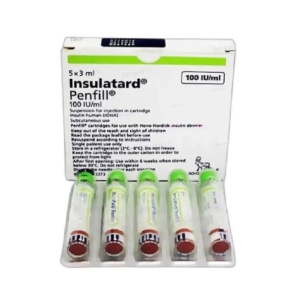 Insulatard Hm Penfill 100iu/ml 5 X3m