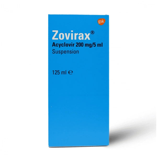 Zovirax 200mg Suspension 125ml