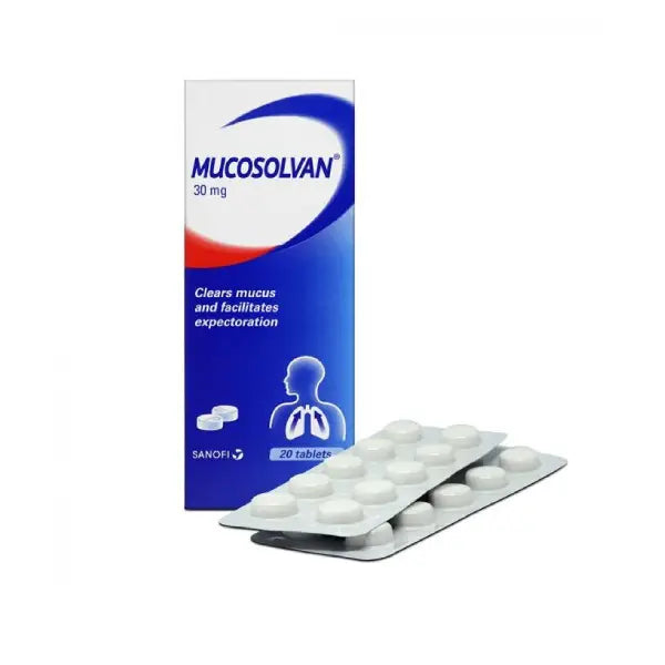 Mucosolvan 30mg Tablets 20's