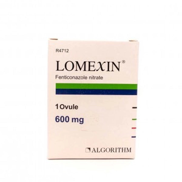 Lomexin 600mg Ovule 1's
