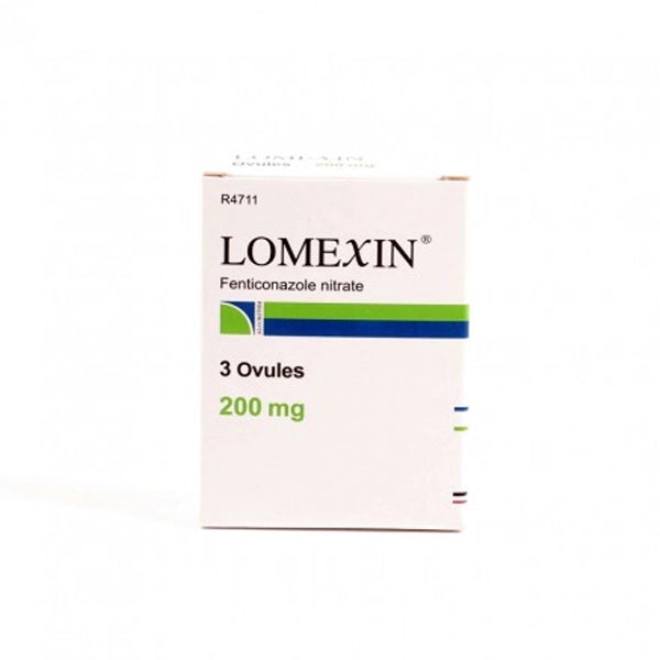 Lomexin 200mg Ovule 3's