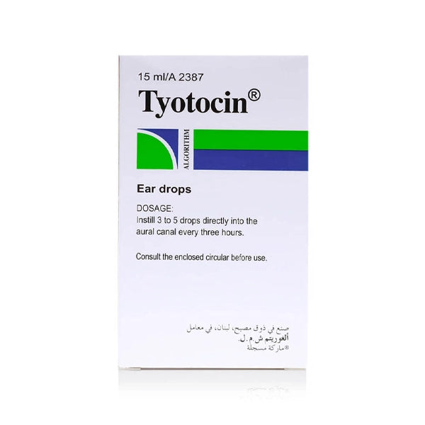 tyotocin ear drops 15ml - ear discomfort relief - Tyotocin