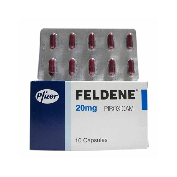 Feldene 20mg Capsules 10's