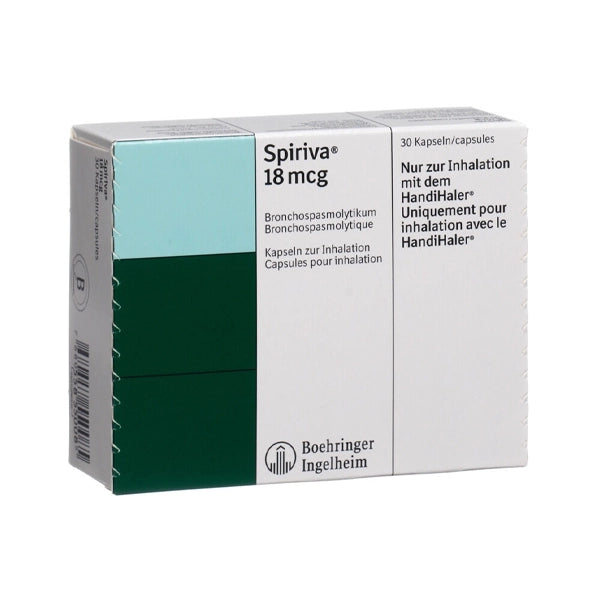 Spiriva 18 Mcg Capsules 30's