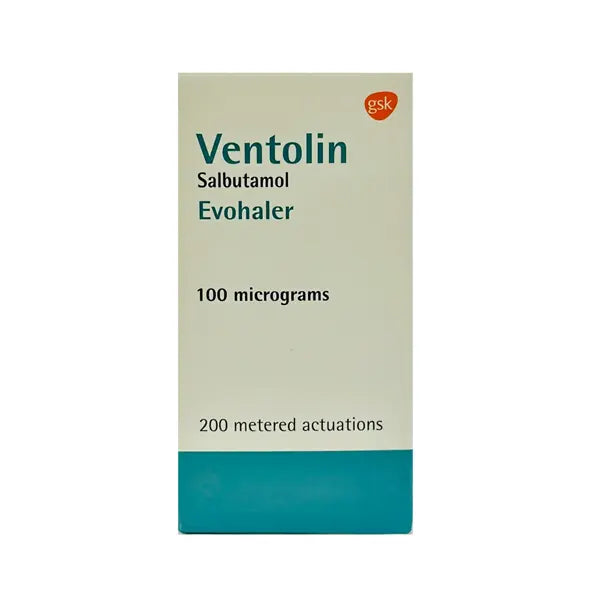 Ventolin Evohaler 100 Mg 200 Doses