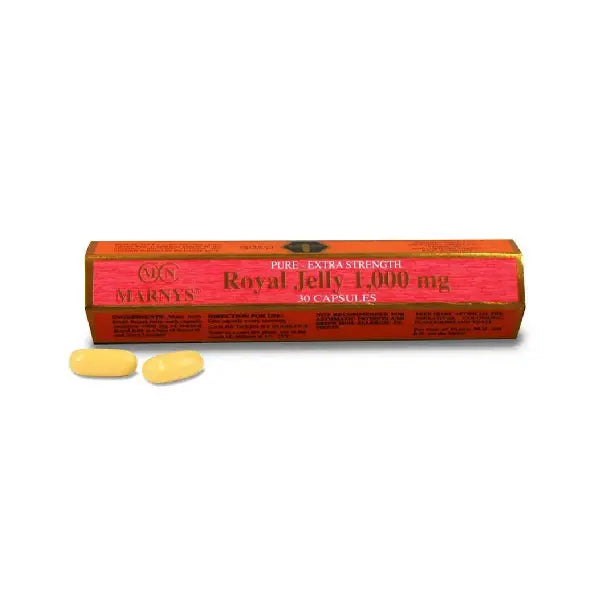 Marnys Fresh Royal Jelly Soft Gelattin Capsule 1000 Mg 30 Pc