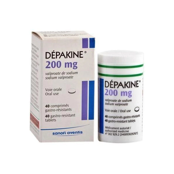 Depakine 200mg Tablets 40's