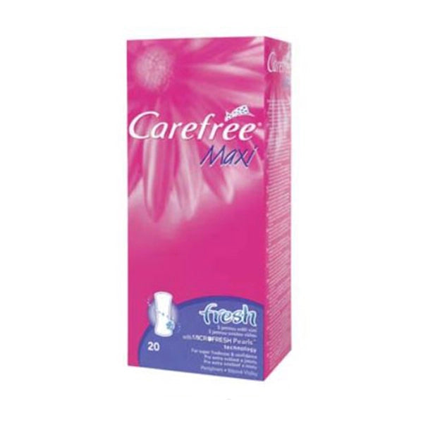 Carefree Maxi Fresh Large 20 Pcs