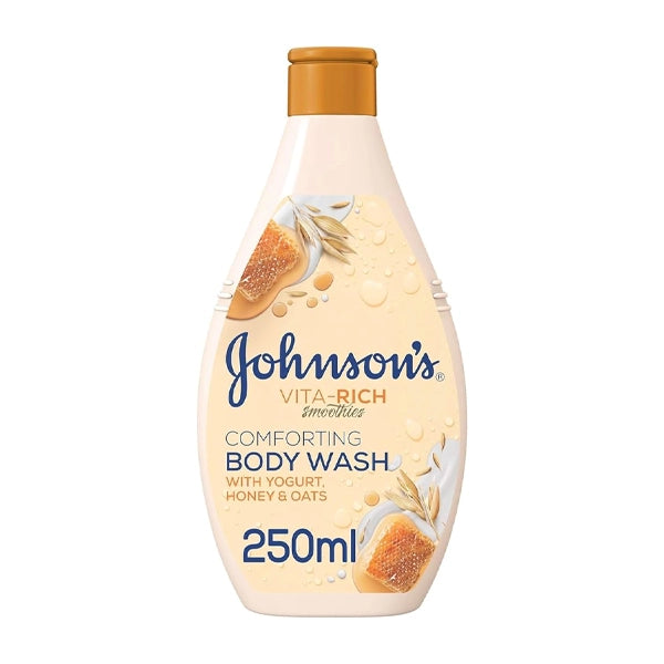 Johnson's Vita Rich Smoothies Honey &amp; Oats Body Wash 250ml