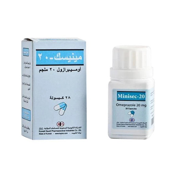 Minisec 20mg Cap 28's