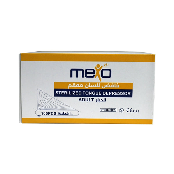 Mexo Tongue Depressor Sterile Adult 10's 