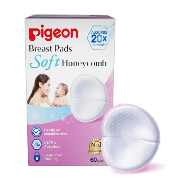 Pigeon Breast Pads Honeycomb 60 Pcs
