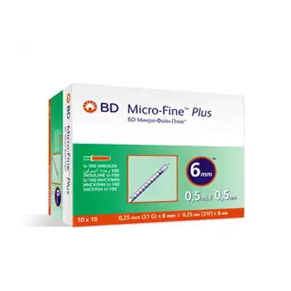 Bd Micro-fine Syringe 0.5ml 31gx6mm 100's