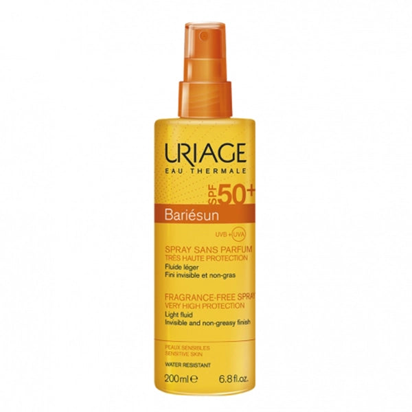 Uriage Bariesun Invisible Spray Water Resistant  Spf 50+ 200 Ml