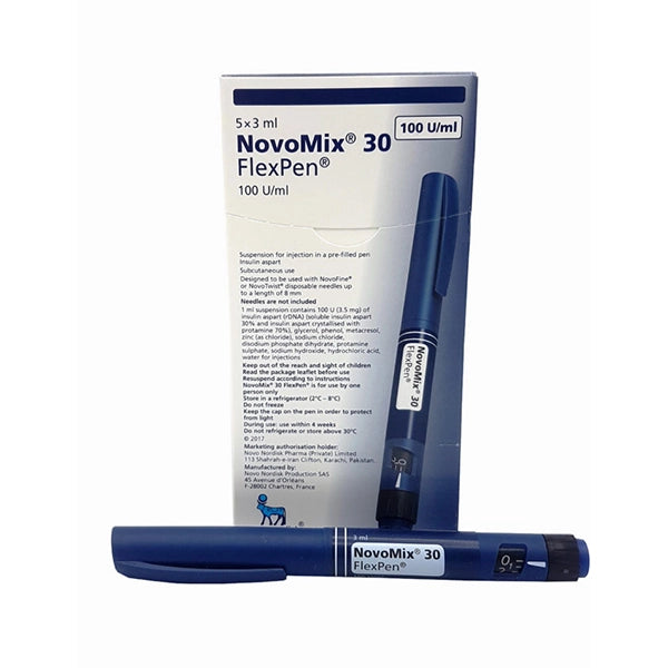 Novomix 30 Flexpen 100iu 5x3ml