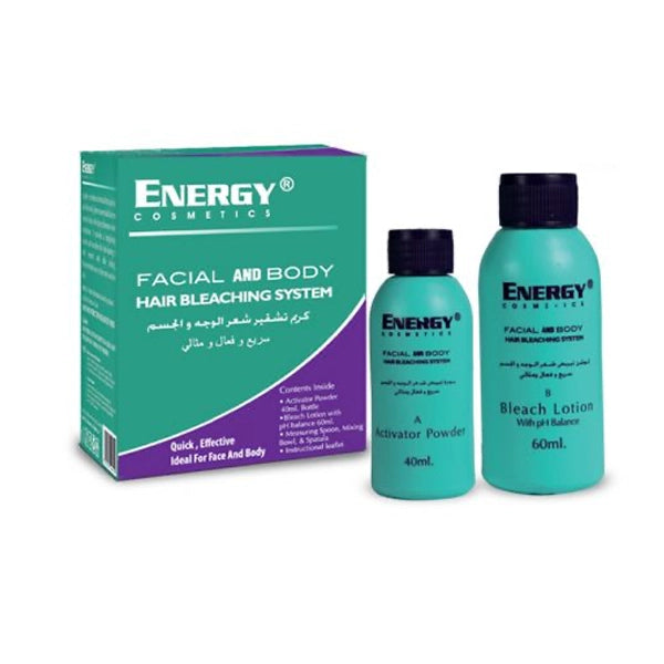 Energy Facial &amp; Body Hair Bleaching System