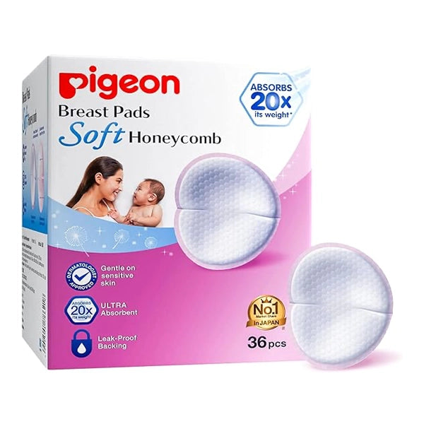 Pigeon Breast Pads Honeycomb 36 Pieces