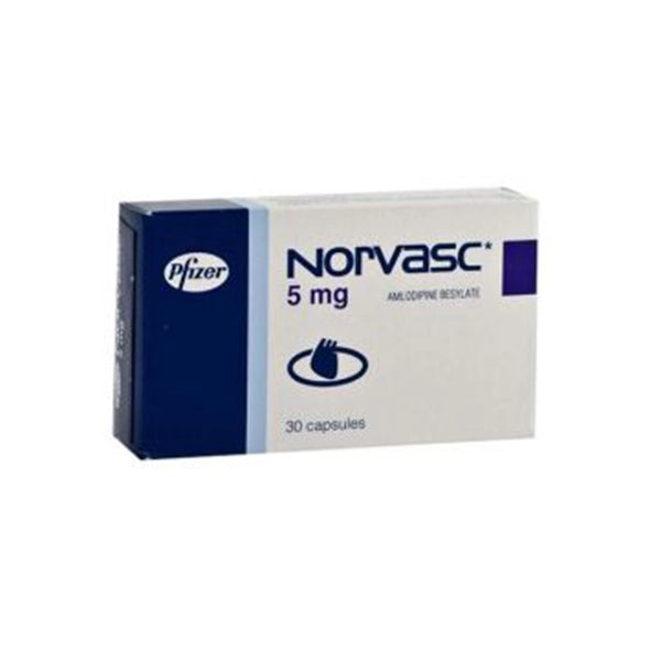 Norvasc Capsule 5mg 30's