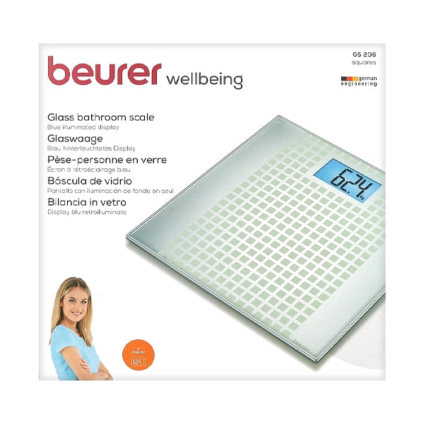 Beurer Gs 206 Designer Glass Scale