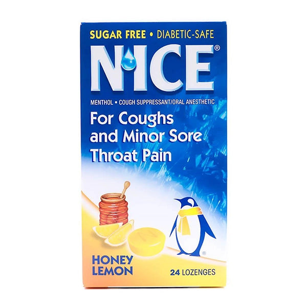 Nice Honey- Lemon Lozenges 24's