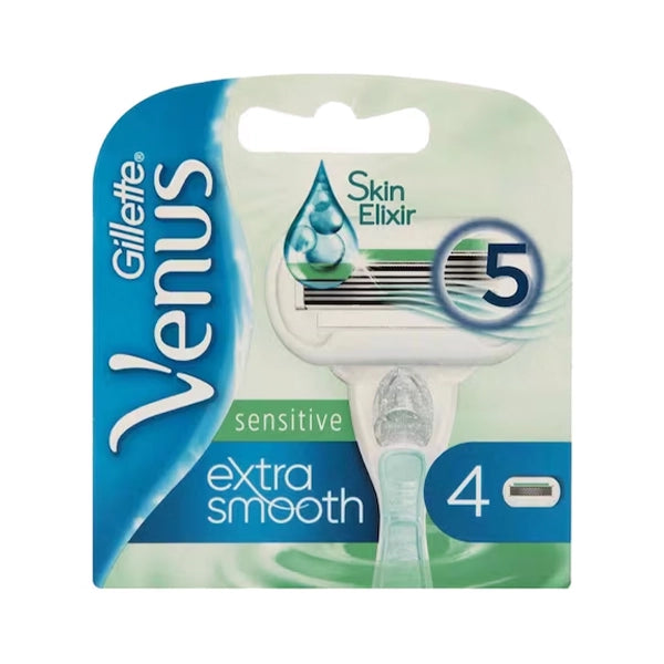 Gillette Venus Extra Smooth Sensitive 4ct 4x10 