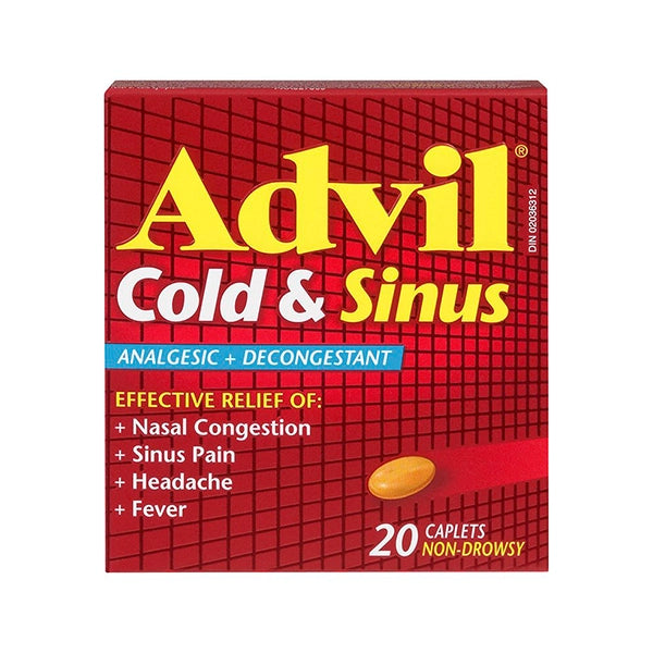 Advil Cold And Sinus 20's