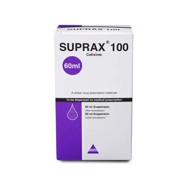 Suprax 100mg Suspension 60ml