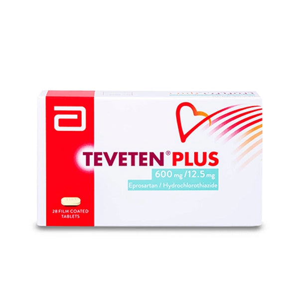 Teveten Plus 600/12.5mg Tablets