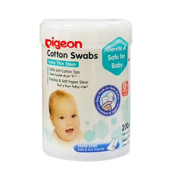 Pigeon Cotton Swabs 200 Pieces