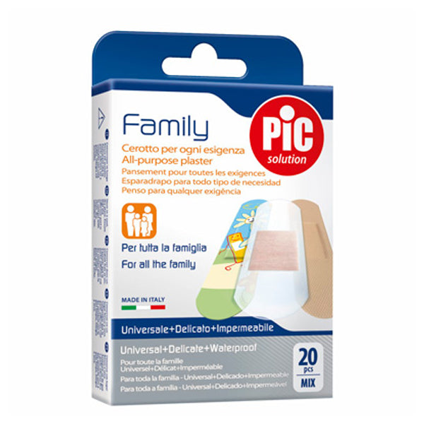 Pic Family All Purpose Plaster 20 Pcs Mix