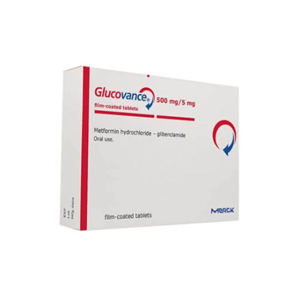 Glucovance 500mg/5mg 30's