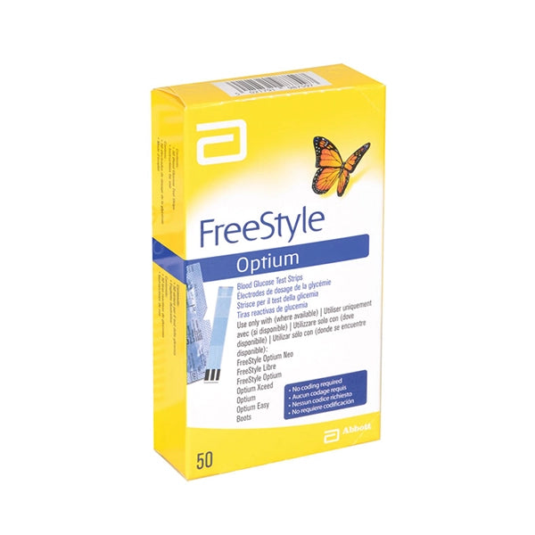 free style optium strips 50s - Easy-to-use Test Strips - Free Style