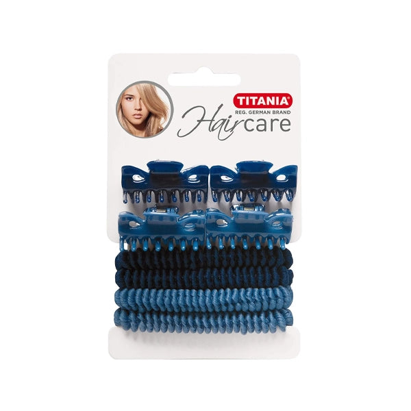 Titania 4 Hair Clips W/8 Ribbons (8002)