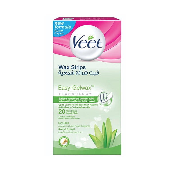 Veet Cold Wax Strips Dry Skin 20 Pieces