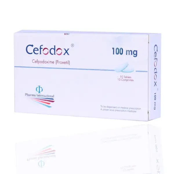 cefodox 100mg tab 10's