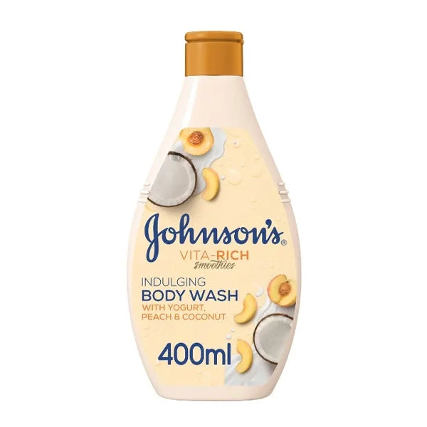 Johnson's Vita Smoothies Peach &amp; Coconut Body Wash 400ml
