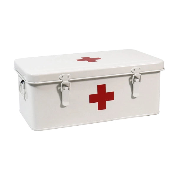 First Aid Box With Item  80070 White