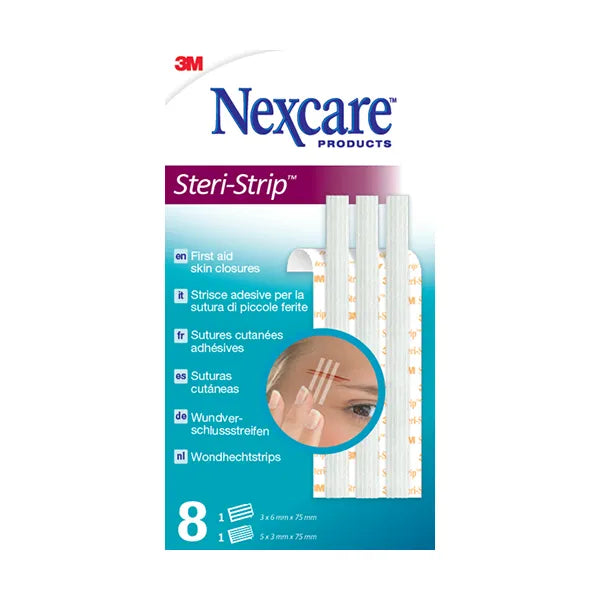 Nexcare Steri-strip Skin Closures Assorted 8's 
