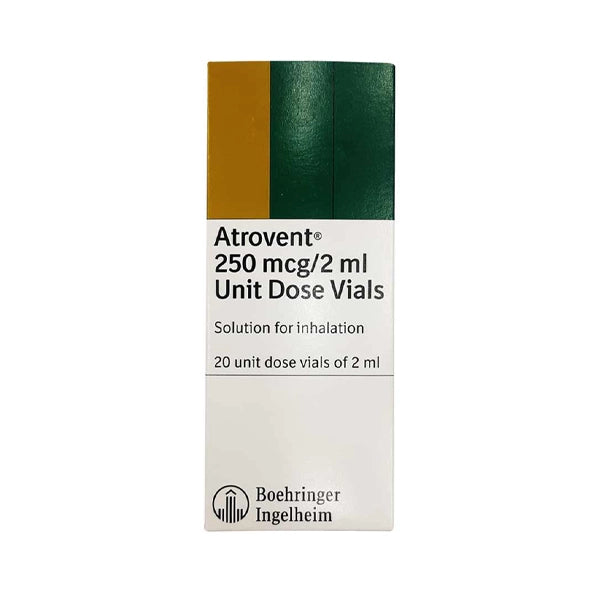 Atrovent 250mcg 2ml Vial 20's