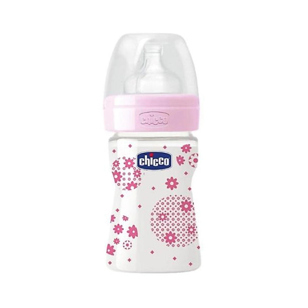 Chicco Wellbeing Feeding Bottle Latex 0+ 150ml