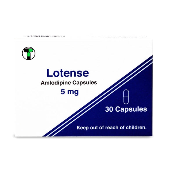 Lotense 5mg Capsules 30's