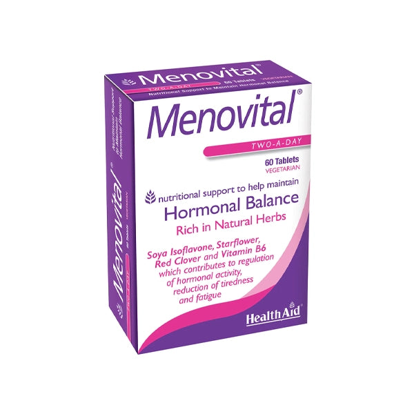 Health Aid Menovital Tab Two A Day 60's