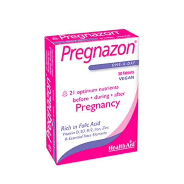 Health Aid Pregnazon Tab 1 A Day 30s