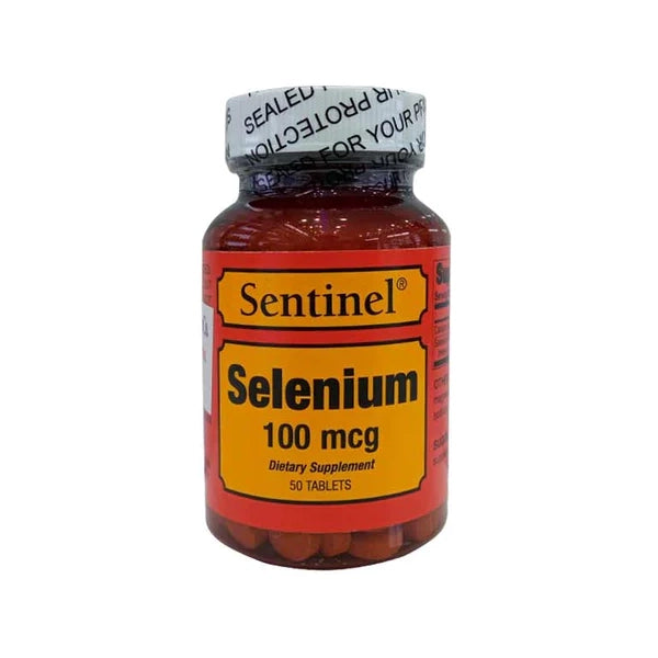 Sentinel Selenium 100mcg Tab 50's