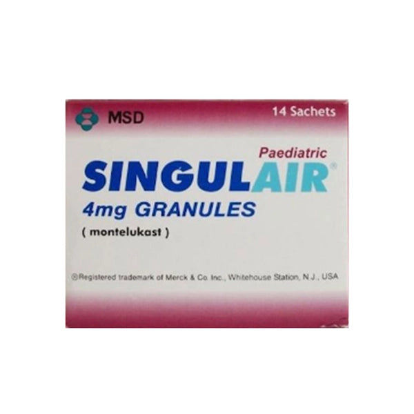 Singulair Pediatric 4mg Granules 28's