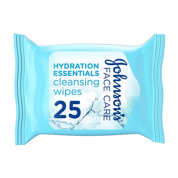 Johnson's Hydr Ess Wipes 25 Pieces
