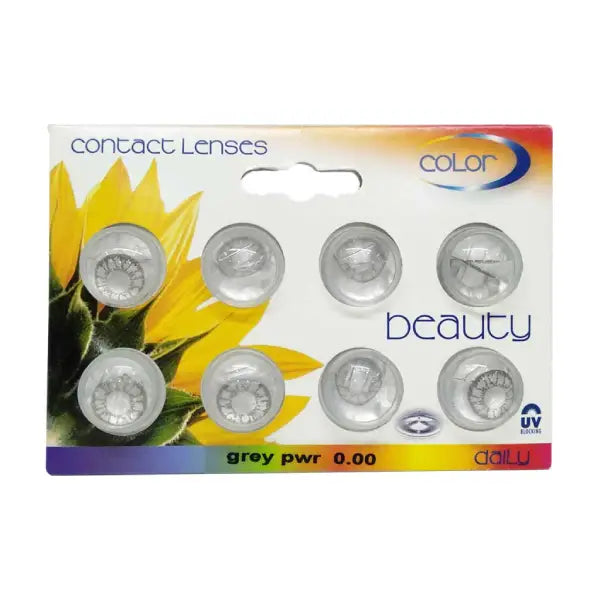 Beauty Color Daily Lenses Gray 8 Pcs