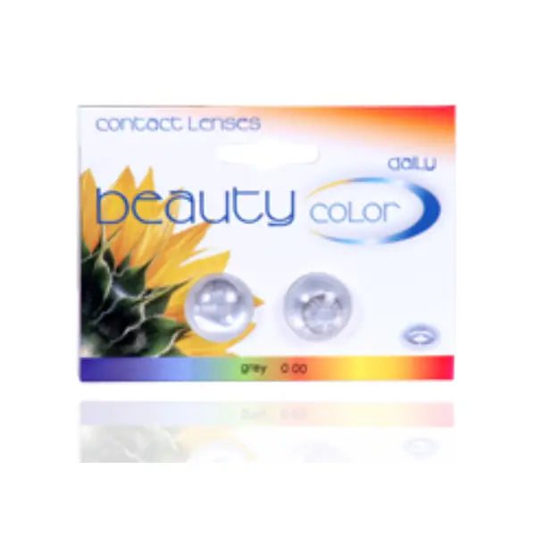 Beauty Color Daily Lenses Gray 2 Pcs