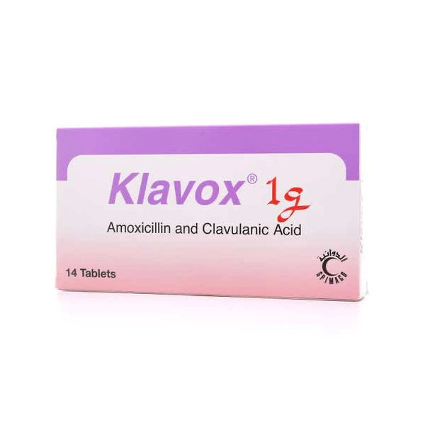 Klavox 1gm Tab 14's